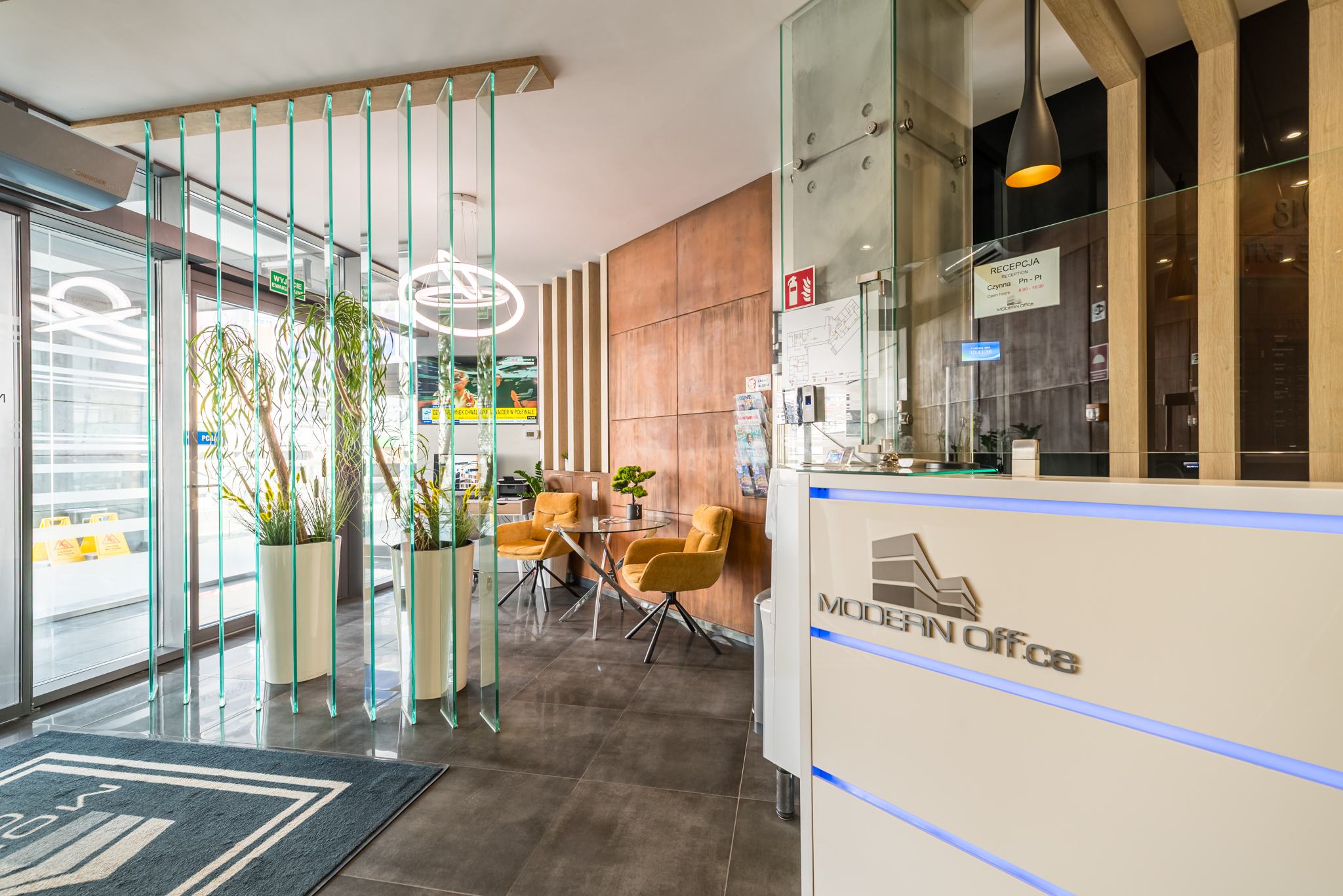 Recepcja Modern Office